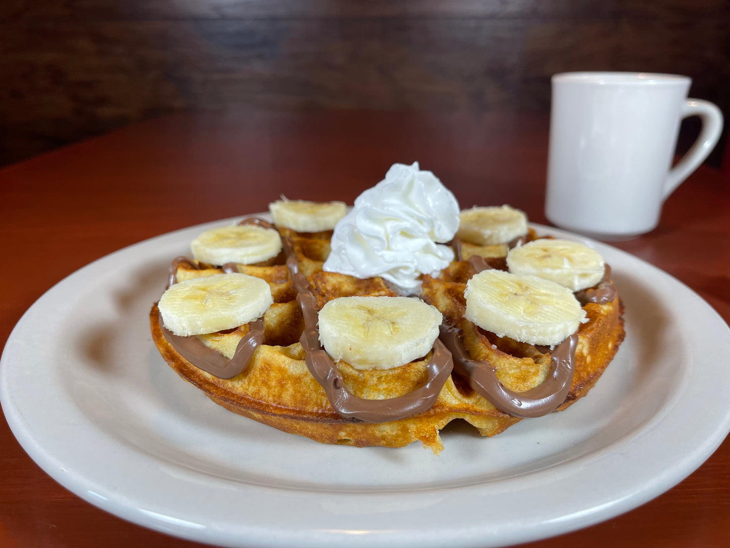 Nutella Banana Waffle