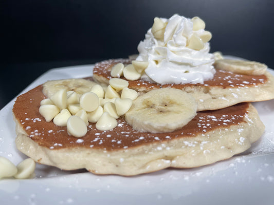 Chocolate & Banana Pancakes