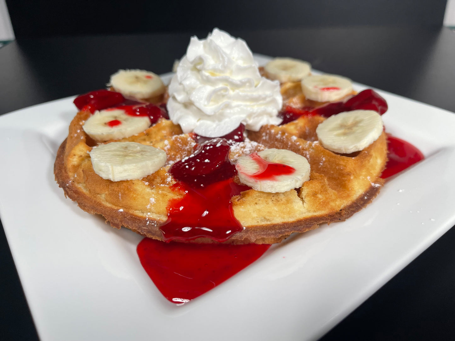 Strawberry Banana Waffle