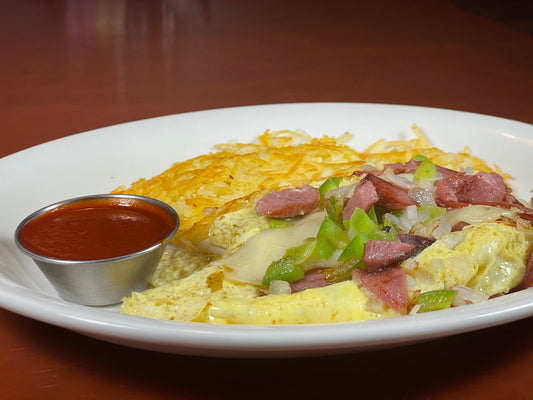 Smoke Sausage Omelet