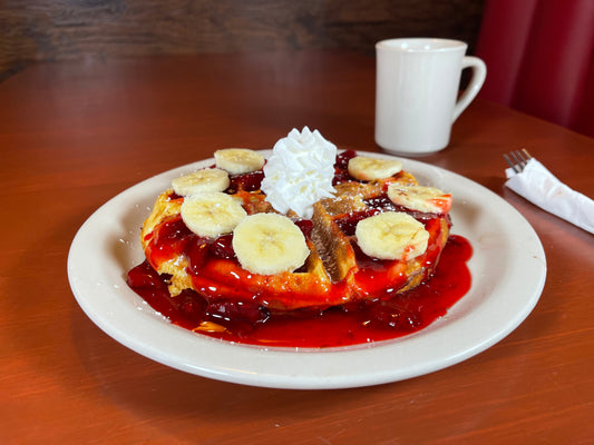 Strawberry Banana Waffle